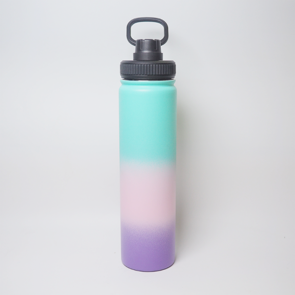 vacuum flasks & thermoses 750ml 25oz double wall stainless steel water bottle silicone tea mugs gift insulated