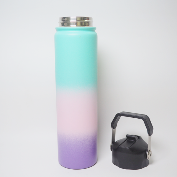 jh750 029 vacuum flasks & thermoses 750ml 25oz double wall stainless steel water bottle silicone tea mugs