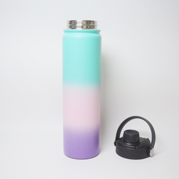 jh750 044 vacuum flasks & thermoses 750ml 25oz double wall stainless steel water bottle silicone tea mugs