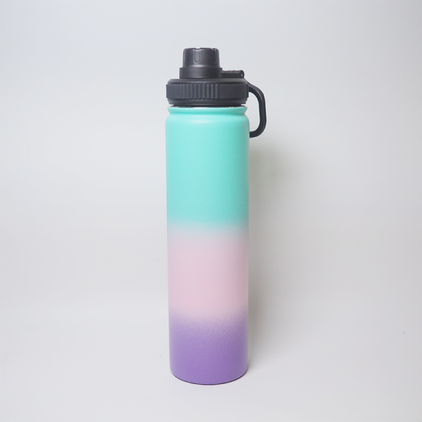 vacuum flasks & thermoses 750ml 25oz double wall stainless steel water bottle silicone tea mugs gift insulated