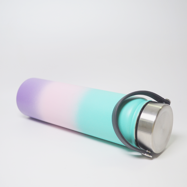 750ml tumbler double walled stainless steel water bottle with metal lid portable outdoor sport vacuum flasks