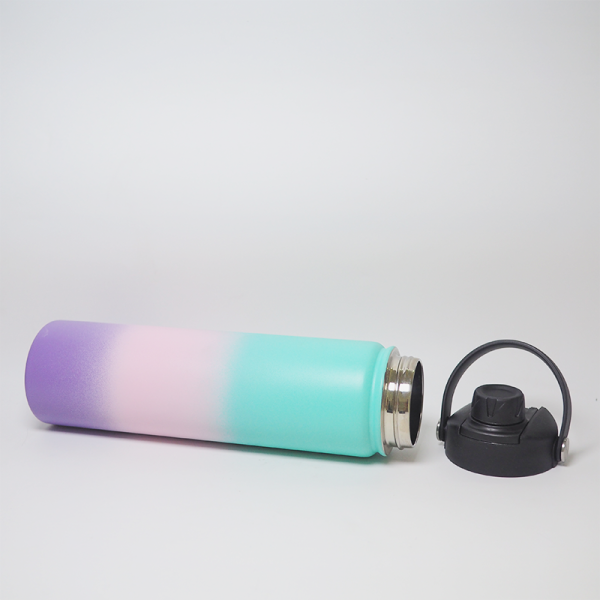 jh750 044 vacuum flasks & thermoses 750ml 25oz double wall stainless steel water bottle silicone tea mugs