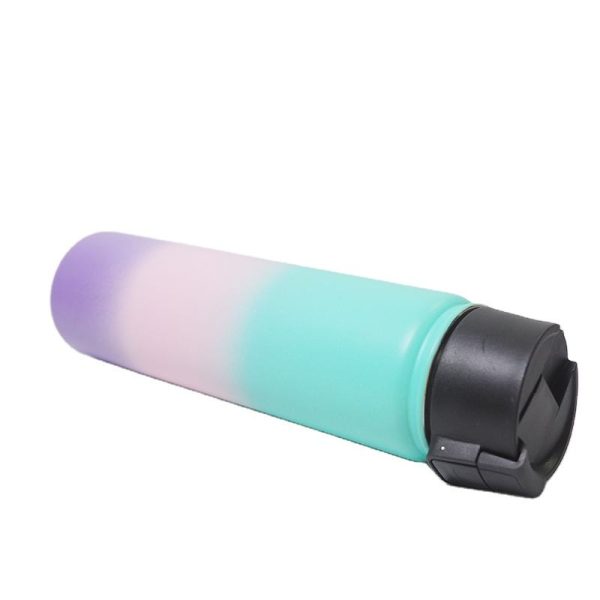 25oz sport bottle with leak proof lid double wall vacuum flask insulated stainless steel water bottle for travel camping 750ml