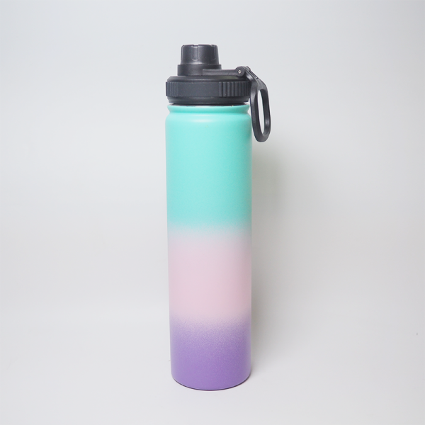 vacuum flasks & thermoses 750ml 25oz double wall stainless steel water bottle silicone tea mugs gift insulated