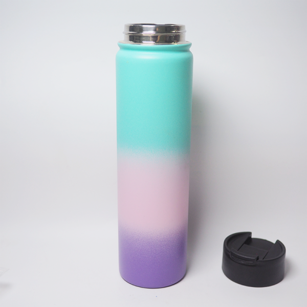 jh750 050 vacuum flasks & thermoses 750ml 25oz double wall stainless steel water bottle silicone tea mugs